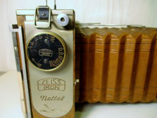 Vintage Zeiss Ikon Tropen Nettel Camera For Parts/Repair,  Circa 1929 - 1937 3