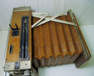 Vintage Zeiss Ikon Tropen Nettel Camera For Parts/Repair,  Circa 1929 - 1937 4