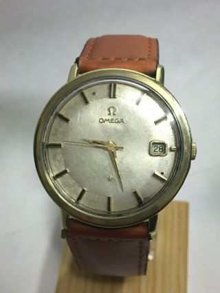 Vintage Omega Constellation Pie Pan Cal 561 Gold Plated Automatic Mens