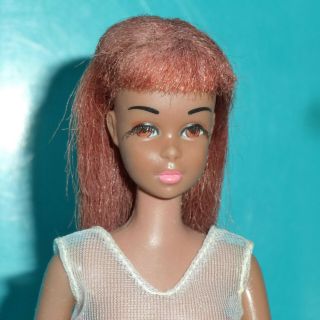 Rare First Issue Black / Colored Francie Barbie Doll W/vhtf Swimsuit