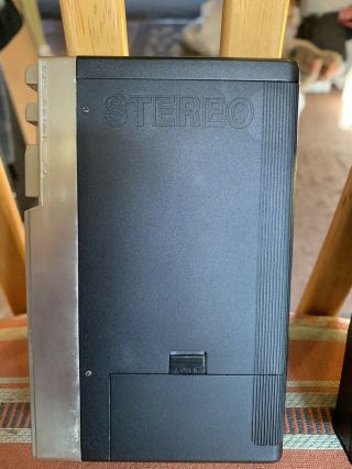 Sony Walkman All Metal Stereo Cassette Player Wm - 3 Vintage Fully Order 8