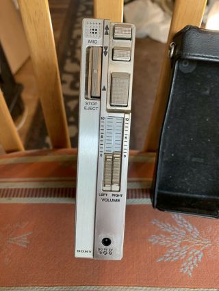 Sony Walkman All Metal Stereo Cassette Player Wm - 3 Vintage Fully Order 9