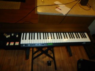 Vintage HAMMOND XB - 2 Electronic Organ Keyboard With Mars Travel Case 5