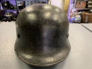 Vintage WWII German Military Luftwaffe Helmet 3