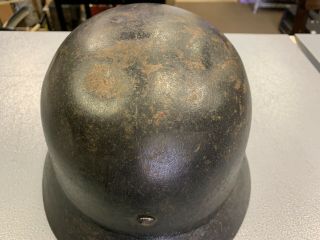 Vintage WWII German Military Luftwaffe Helmet 5
