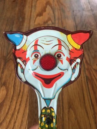 Look A Like FOOEY FACE Vintage License Plate Topper Clown 1930’s 1940’s 1950’s 2