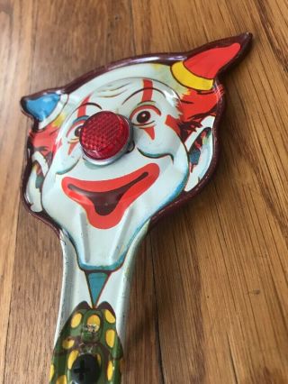 Look A Like FOOEY FACE Vintage License Plate Topper Clown 1930’s 1940’s 1950’s 4