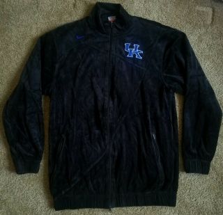 Rare Vtg Nike Elite University of Kentucky Basketball Velour Sweatsuit Size S 4