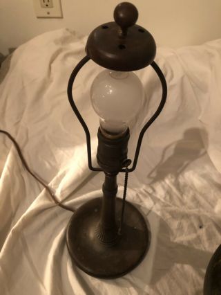 Handel/Jefferson Reverse Painted Boudior Lamp 11
