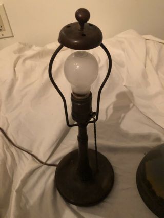 Handel/Jefferson Reverse Painted Boudior Lamp 12