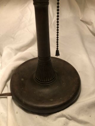 Handel/Jefferson Reverse Painted Boudior Lamp 5