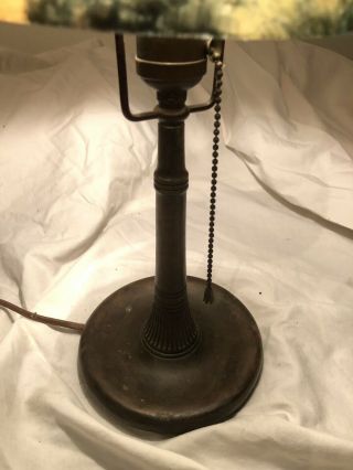 Handel/Jefferson Reverse Painted Boudior Lamp 6