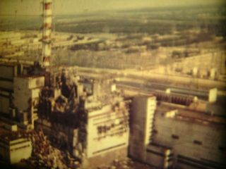 Rare 16mm Soviete Chernobyl documentary film color movie nuclear power radiation 7