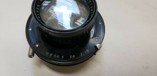 Antique Universal shutter Ilex Anastigmat F 1.  9 3 inch lens 3in 5