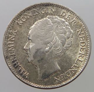 Netherlands 1 Gulden 1944 P Top P Over N (not En) Rare T45 241