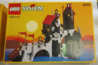 Vintage Lego System Castle Wolfpack Tower 6075 99 Complete Instructions