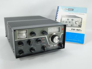 Drake Tr - 4cw Vintage Tube Ham Radio Transceiver Looks Great Sn 42967