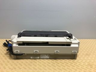 Vintage Panasonic KX - P1150 Dot Matrix Printer With Cable & Ink Cartridge Bundle 7