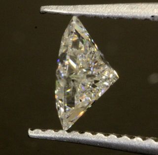 GIA loose certified.  80ct I2 J Princess diamond vintage estate antique 9