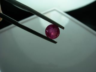 very rare UNHEATED Red RUBY gem Natural GIA Certified certificate fluorescent rd 6