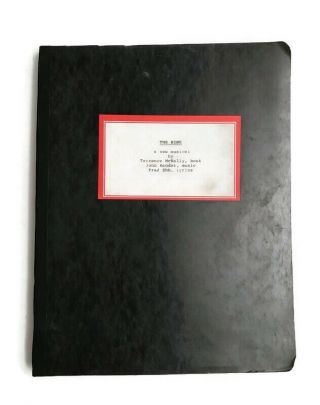 Vintage Stage Script The Rink A Musical By Terrence Mcnally 1983