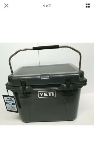 Yeti Charcoal Roadie 20 Cooler Rare Hard To Find This Limited Edition Color