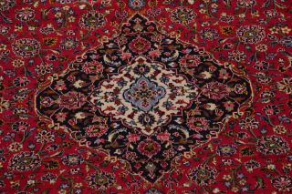 Wool Handmade Traditional Floral One - of - a - Kind Oriental Area Rug Carpet 10 x 13 4