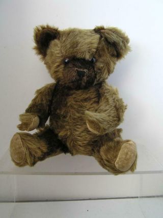 Vintage 1940 ' s Brown Mohair Knickerbocker Teddy Bear fully jointed 2