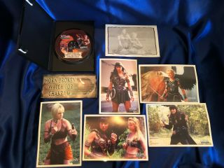 ULTRA RARE XENA LUCY LAWLESS & RENEE O ' CONNOR 2003 Special Edition Kit DVD 3