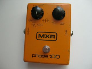 Vintage 1979 Mxr Phase 100 Guitar Effect Pedal Usa