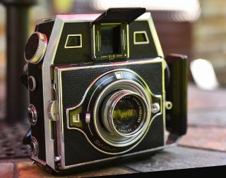 Rare Bertram Munchen Press Camera With 3 Schneider Kreuznak Lenses & More