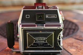 Rare Bertram Munchen Press Camera with 3 Schneider Kreuznak Lenses & More 3