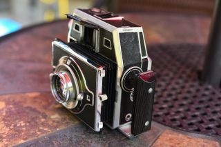 Rare Bertram Munchen Press Camera with 3 Schneider Kreuznak Lenses & More 5