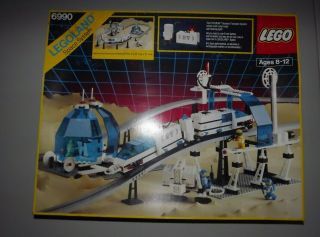 Legoland 6990 Monorail Transport Space System 1988 Box