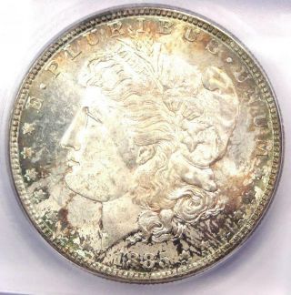 1885 - S Morgan Silver Dollar $1 - Icg Ms64 - Rare Date In Ms64 - $715 Value