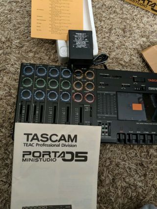 Tascam Porta - 05 Four - Track Recorder/mixer.  A Rare Vintage Find