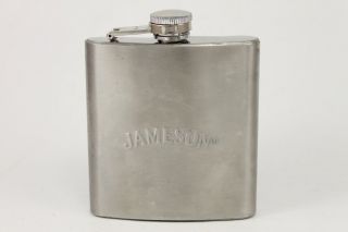 Vintage Jameson Irish Whiskey Hip Flask 6 Oz