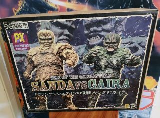 X - Plus War Of The Gargantuas Sanda Vs Gaira 30cm Figures 2013 Mib Godzilla Rare
