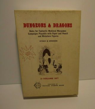 Rare Dungeons & Dragons 1974 Game (with 25,  1977 Character Sheets)