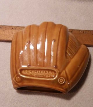 Vintage 1950s 60s Baltimore Orioles Bird Mascot/Logo Ceramic glove change holder 2