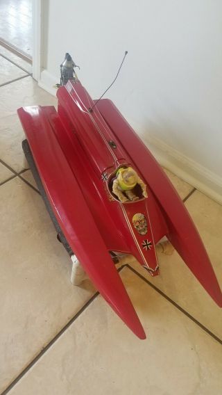 Vintage 31 " Rc Boat With Kb 3.  5 Engine And Prop