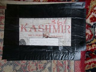 VINTAGE X Large HOUSE OF FRASER Persian WOOL Rug 3x2m Kashmir Foral Medallion 10