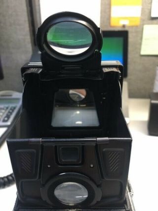 Vintage Rolleiflex 3.  5 Camera Zeiss w/ tripod and light meter 7