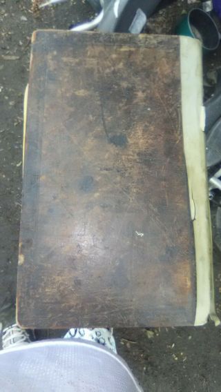 Holy Bible Vintage Leather For It Being 200 Yrs Old It 