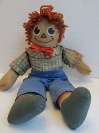 Raggedy Andy Mollye - 13 " Previously Owned