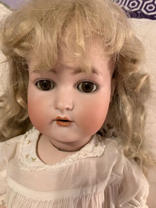 simon halbig antique german bisque Doll K And R Number 76 Very Pretty 2