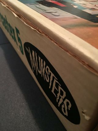 Vintage THE MUNSTERS CASTEX 5 CASTING SET - Emenee 1964 Figure Mold Kit 4205 12