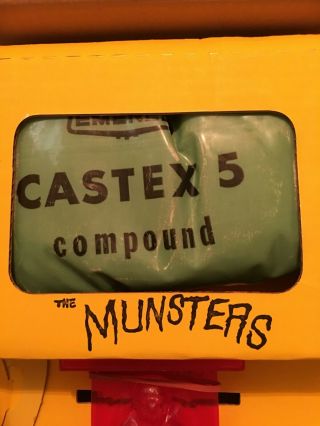 Vintage THE MUNSTERS CASTEX 5 CASTING SET - Emenee 1964 Figure Mold Kit 4205 3