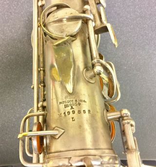 Vintage alto saxophone Conn 4