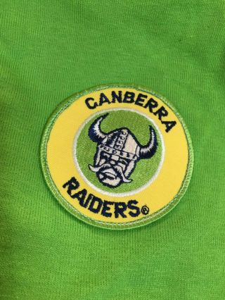 Canberra Raiders NSW RL Peerless Authentic Rugby League Vintage 1980s Jersey SML 4